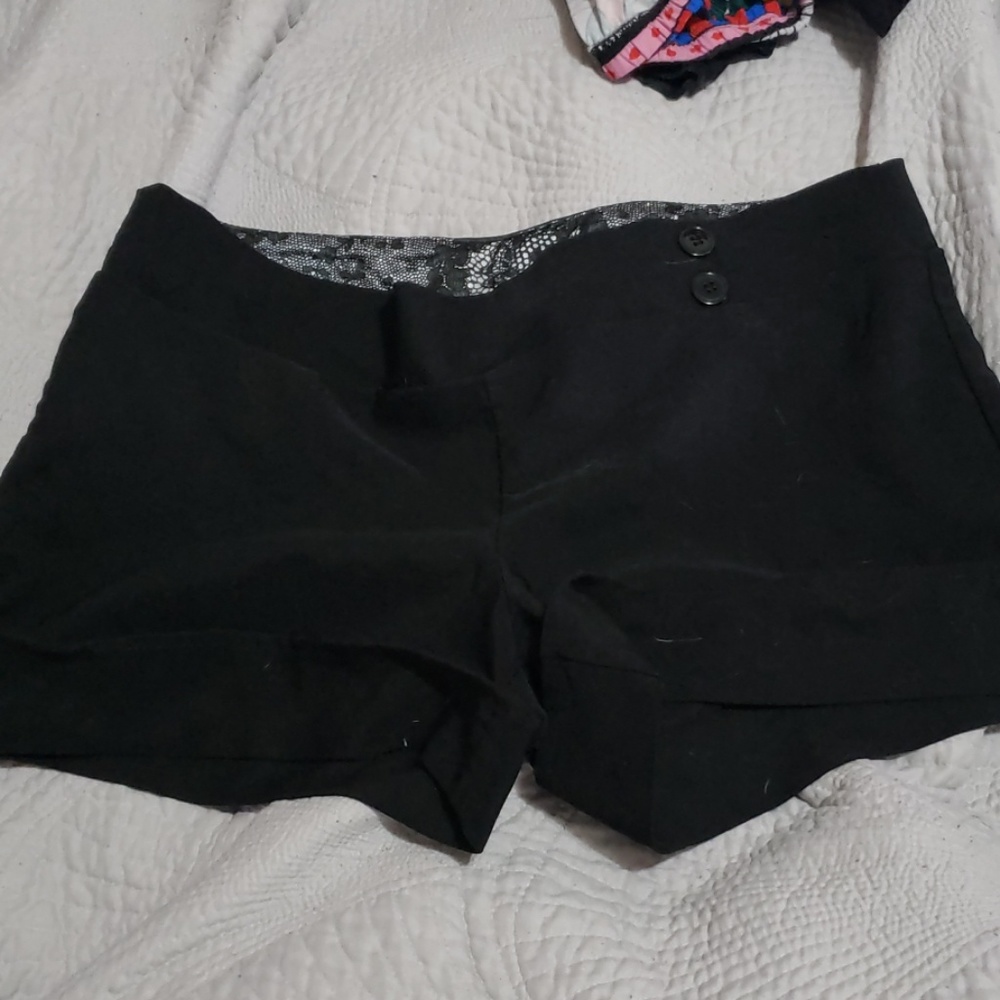 Black shorts